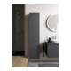 Duravit Armoire haute L-Cube individual, porte à gauche, graphite mat