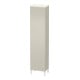 Duravit Armoire haute L-Cube individual, porte à gauche, taupe mat-1