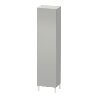 Duravit Armoire haute L-Cube individual, porte droite, béton gris mat