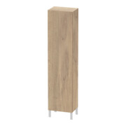 Duravit Armoire haute L-Cube individual, porte droite, chêne marbré