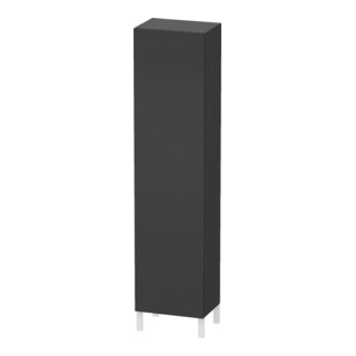 Duravit Armoire haute L-Cube individual, porte droite, graphite mat