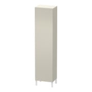 Duravit Armoire haute L-Cube individual, porte droite, taupe supermat