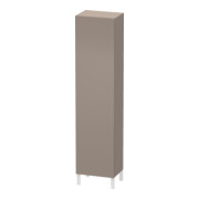 Duravit Armoire haute L-Cube individual, porte gauche, basalte mat