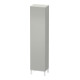 Duravit Armoire haute L-Cube individual, porte gauche, béton gris mat-1