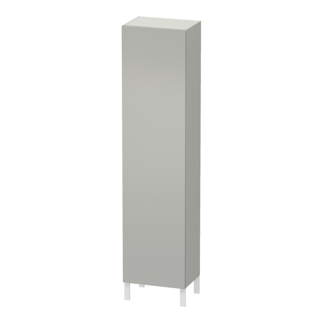 Duravit Armoire haute L-Cube individual, porte gauche, béton gris mat