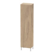 Duravit Armoire haute L-Cube individual, porte gauche, chêne marbré