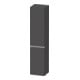 Duravit Armoire haute murale Sivida 40x177x37,4 cm, 3 étag., G c, gauche, graph ma-1