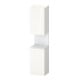 Duravit Armoire haute Qatego 40x36x176 cm, 2 portes, à droite, blanc mat/blanc brillant-1