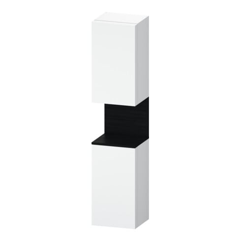 Duravit Armoire haute Qatego 40x36x176 cm, 2 portes, à droite, blanc œuf/blanc mat