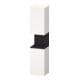 Duravit Armoire haute Qatego 40x36x176 cm, 2 portes, à droite, gris mat/blanc mat-1