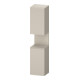 Duravit Armoire haute Qatego 40x36x176 cm, 2 portes, à droite, mat/taupe ma-1