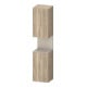 Duravit Armoire haute Qatego 40x36x176 cm, 2 portes, à gauche, chêne marbré-1