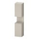 Duravit Armoire haute Qatego 40x36x176 cm, 2 portes, à gauche, taupe mat-1