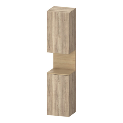 Duravit Armoire haute Qatego 40x36x176 cm, 2 portes, blanc, à droite, marbre E Na/E