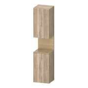 Duravit Armoire haute Qatego 40x36x176 cm, 2 portes, blanc, à droite, marbre E Na/E