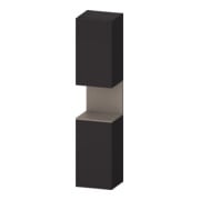 Duravit Armoire haute Qatego 40x36x176 cm, 2 portes, blanc, à droite, mat