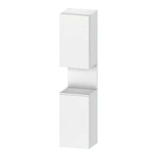 Duravit Armoire haute Qatego 40x36x176 cm, 2 portes, blanc brillant