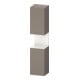 Duravit Armoire haute Qatego 40x36x176 cm, 2 portes, blanc brillant/mat-1