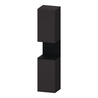 Duravit Armoire haute Qatego 40x36x176 cm, 2 portes, blanc/gris mat