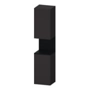 Duravit Armoire haute Qatego 40x36x176 cm, 2 portes, blanc/gris mat