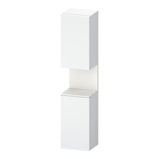 Duravit Armoire haute Qatego 40x36x176 cm, 2 portes, blanc mat