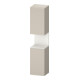 Duravit Armoire haute Qatego 40x36x176 cm, 2 portes, blanc mat-1