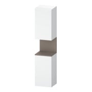 Duravit Armoire haute Qatego 40x36x176 cm, 2 portes, blanc mat