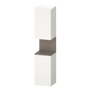 Duravit Armoire haute Qatego 40x36x176 cm, 2 portes, blanc mat