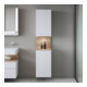 Duravit Armoire haute Qatego 40x36x176 cm, 2 portes, blanc mat