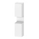 Duravit Armoire haute Qatego 40x36x176 cm, 2 portes, blanc mat/blanc brillant-1