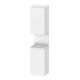 Duravit Armoire haute Qatego 40x36x176 cm, 2 portes, côté gauche, blanc mat-1
