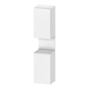 Duravit Armoire haute Qatego 40x36x176 cm, 2 portes, côté gauche, blanc mat