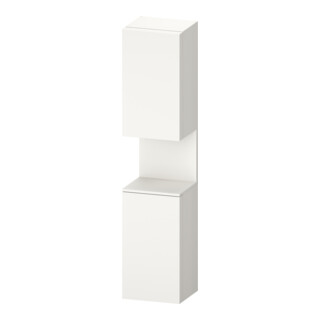 Duravit Armoire haute Qatego 40x36x176 cm, 2 portes, côté raccord, blanc mat