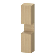 Duravit Armoire haute Qatego 40x36x176 cm, 2 portes, droite, chêne naturel