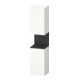 Duravit Armoire haute Qatego 40x36x176 cm, 2 portes, droite, gris mat/blanc brillant-1