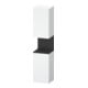 Duravit Armoire haute Qatego 40x36x176 cm, 2 portes, droite, gris mat/blanc mat-1
