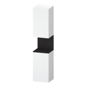 Duravit Armoire haute Qatego 40x36x176 cm, 2 portes, droite, gris mat/blanc mat