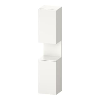 Duravit Armoire haute Qatego 40x36x176 cm, 2 portes, gauche, blanc brillant/mat