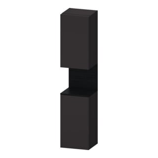 Duravit Armoire haute Qatego 40x36x176 cm, 2 portes, gauche, blanc/gris mat