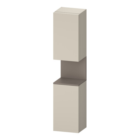 Duravit Armoire haute Qatego 40x36x176 cm, 2 portes, gauche, blanc mat