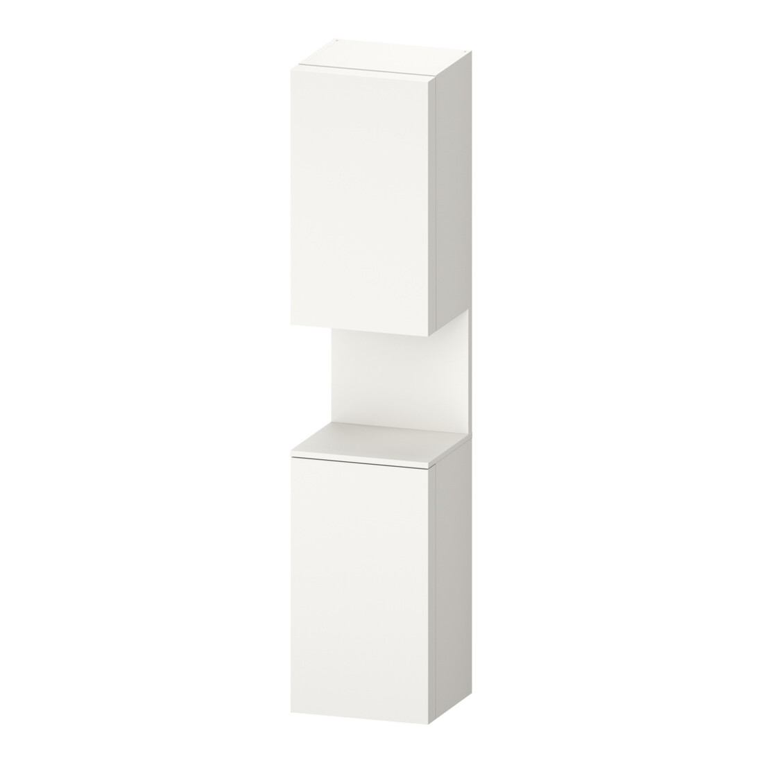 Duravit Armoire haute Qatego 40x36x176 cm, 2 portes, gauche, blanc mat