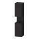 Duravit Armoire haute Qatego 40x36x176 cm, 2 portes, gauche, graphite mat-1