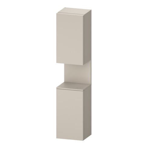Duravit Armoire haute Qatego 40x36x176 cm, 2 portes, gauche, Tau mat