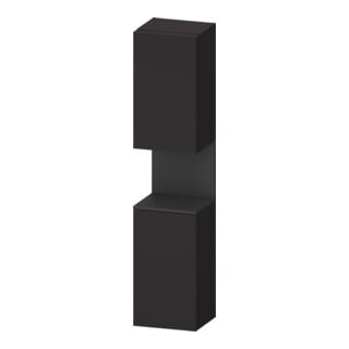 Duravit Armoire haute Qatego 40x36x176 cm, 2 portes, gris mat/vert mat