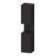 Duravit Armoire haute Qatego 40x36x176 cm, 2 portes, H, P, à gauche, graph mat-1