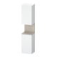 Duravit Armoire haute Qatego 40x36x176 cm, 2 portes, I, D, à droite, P mat/we ma-1