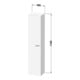 Duravit Armoire haute XBase 40x35,8x176 cm, 1 porte, à droite/gauche, blanc naturel-3