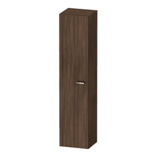 Duravit Armoire haute XBase 40x35,8x176 cm, 1 porte, à droite/gauche, noyer foncé