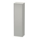 Duravit Armoire haute XSquare 50x35,6x177,6 cm, P. droite, béton gris mat-3