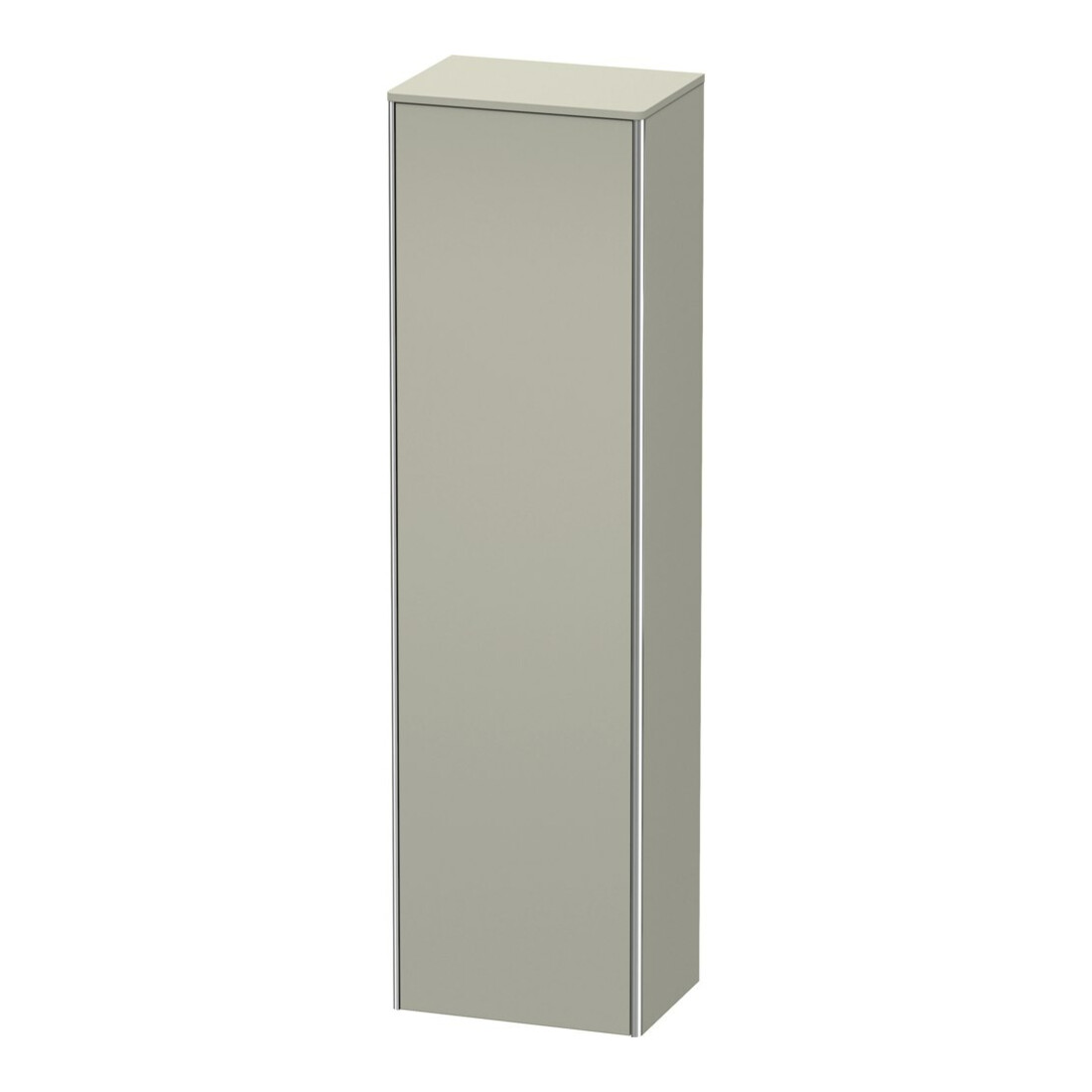 Duravit Armoire haute XSquare 50x35,6x177,6 cm, P. droite, Taupe mat soyeux
